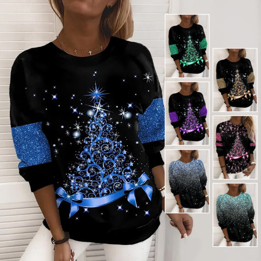 Pull Noël Femme 3D Imprimé